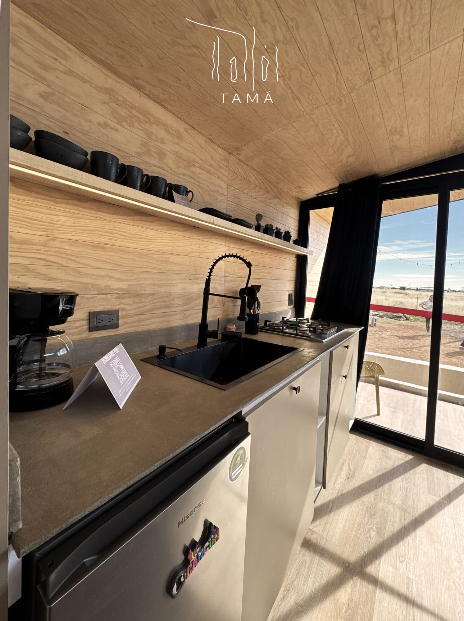 Cocina de Cabaña Tamá